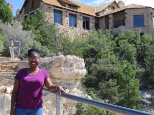  This is a picture of the lodge at the North Rim. I had breakfast and lunch there. The food was good, but the food is much better at the South Rim. The North Rim is not nearly as developed as the South Rim. The North Rim is generally about ten degrees cooler, and it receives about fifteen percent of the Canyon's tourism. The distance it takes to travel there accounts for the lower tourism numbers..